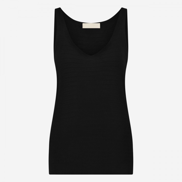 Jane Lushka Snowy Vest Zwart